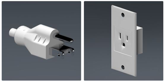 Plug type B 
Plug and Socket Types
